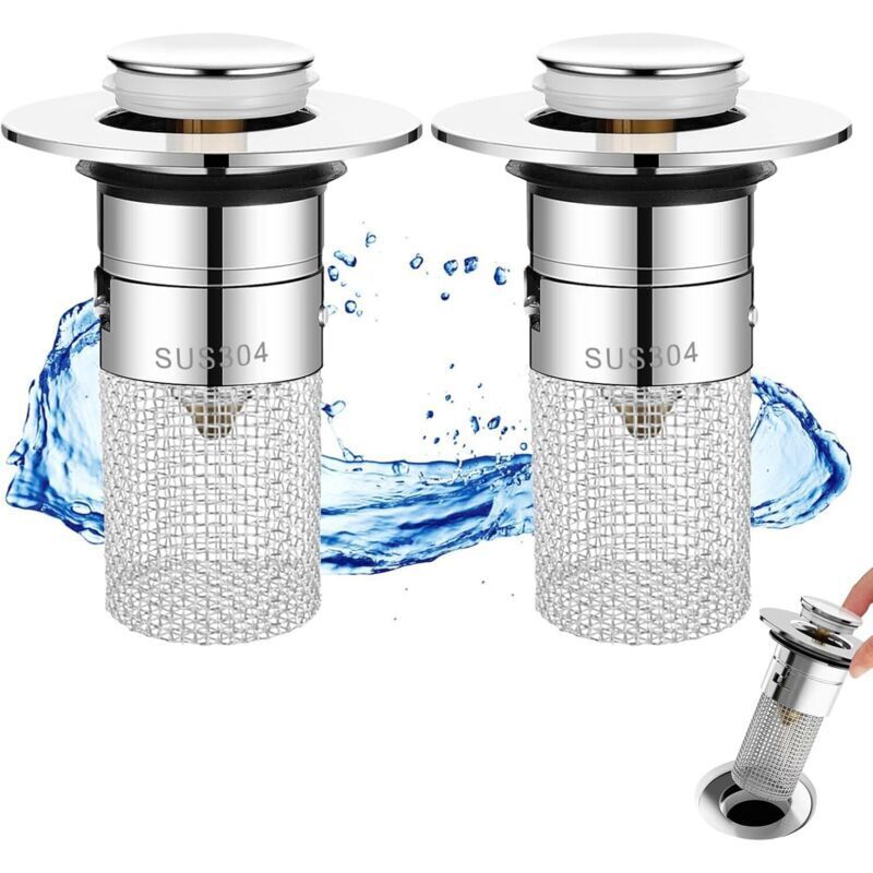 Image of Stainless steel floor drain filter, bathroom&hellip;