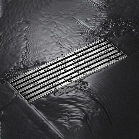 Stainless Steel Floor Drain Shower Floor Drain for Balcony Kitchen Bathroom 1020CM