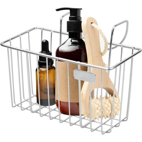 Stainless Steel Kitchen Sponge Holder, Sink Drainer Basket Sink Sponge Holder Kitchen No Drilling Storage Dish Rack Kitchen Sink Rack for Sink Stopper Soap Brush
