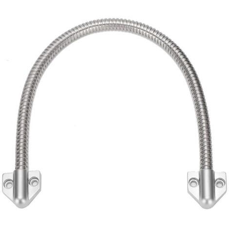Stainless steel line protection cable for video doorbell line