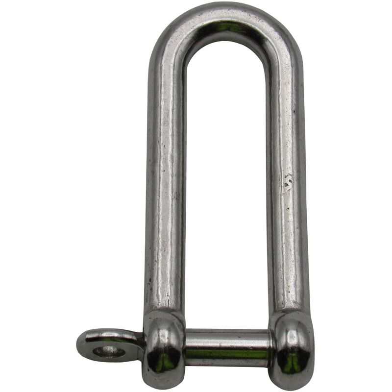 Securefix Direct - Stainless Steel Long Dee Shackle Captive Screw 5MM (Marine Fishing Boat Trawler d Connector)