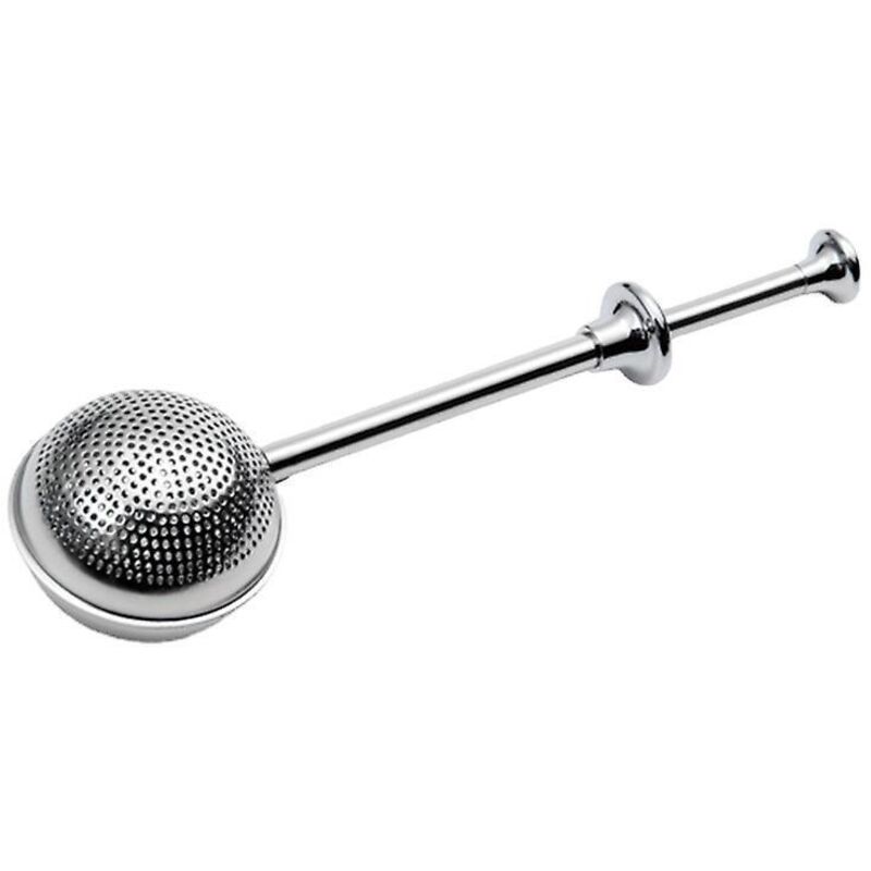 Stainless Steel Long Handle Tea Ball, Premium Tea Infuser Filter for Loose Leaf Tea, Reusable Fine Mesh Tea Interval Diffuser Strainer for Cup and Tea