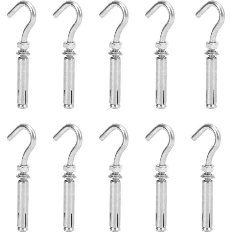 Image of Stainless steel M6 expansion screw hook,&hellip;