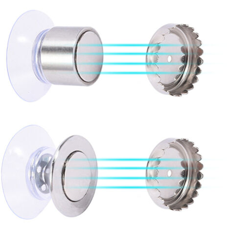 Stainless Steel Magnetic Soap Holder Wall Mounted Suction Cup Soap Dish Hanger for Kitchen Bathroom Toilet