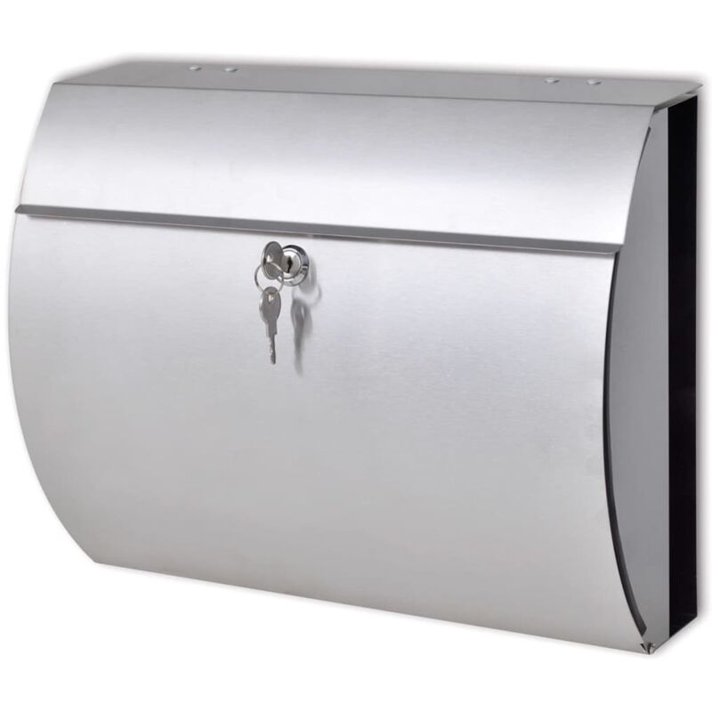 Stainless Steel Mailbox Vidaxl
