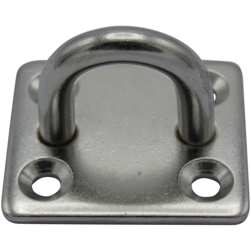 Securefix Direct - Stainless Steel Marine Eye Plate 5MM x 35MM (Lashing Tie Down Boat)