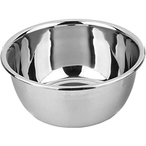 Stainless Steel Mixing Bowl, 11QT Salad Bowl, Metal Bowls, Stainless Steel Basin, Heavy Duty Deeper Edge Mirror Finish Dishwasher Safe Bowl (3XL)…