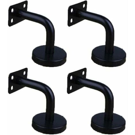 stainless steel pass holders to mount on the wall, step bar supports for step bars, barandilla supports mounted on the wall.