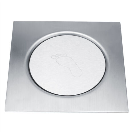 Stainless Steel Pedal Bounce Type Floor Drain for Bathroom Washroom Garage Basement (3)