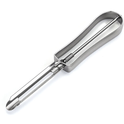 Stainless Steel Peeler Ultra Incisive Blade Versatile Fruit Vegetable Peeler for Kitchen Camping Picnic