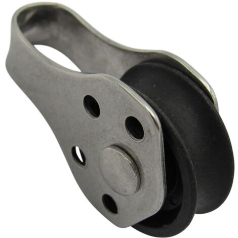 Stainless Steel Pulley Block with Nylon Sheave 25MM (Wheel Hoist Fixed Pull Rope)