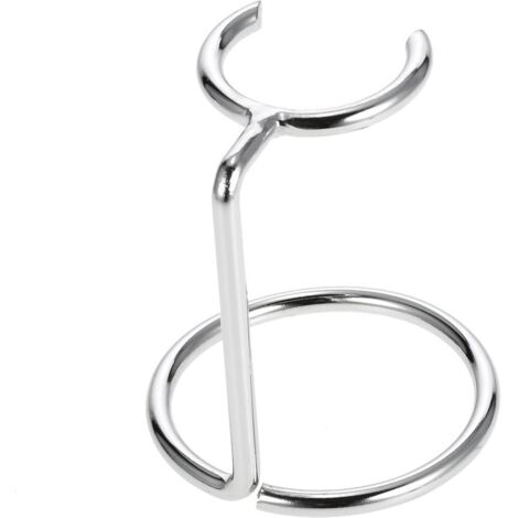 Stainless Steel Rasage Holder support pour Blaireau Bowl Rasage Outil Organizer