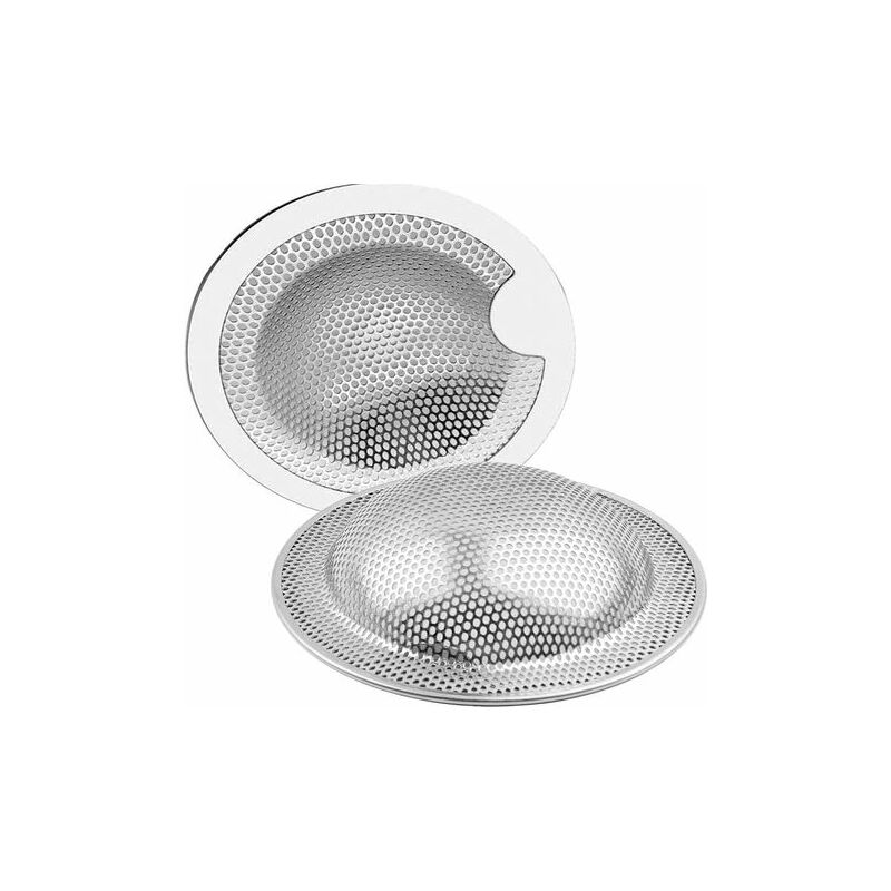 Stainless steel sink strainers, a set of two (3 inch) impeller