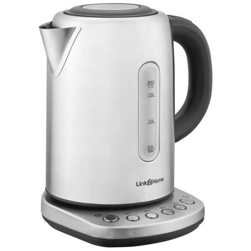 Link2home - L2H-SMARTKETTLE Stainless Steel Smart Kettle 1.7L 3000W lthskettle