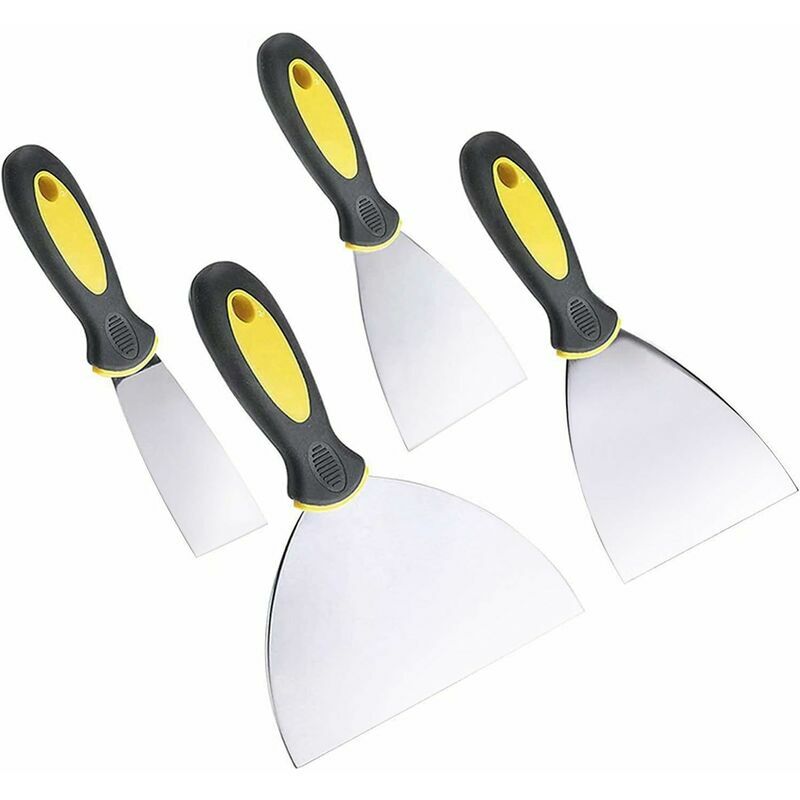 Tumalagia - Stainless Steel Spatula Set 38, 75, 100, 150mm 4 Pieces