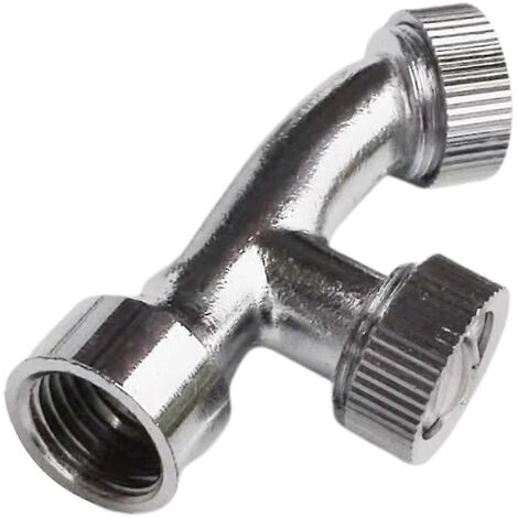 Stainless Steel Spray Mist Nozzle Double Nozzle Head Water Saving Garden Agriculture Misting Nozzles for Garden Watering Double hole