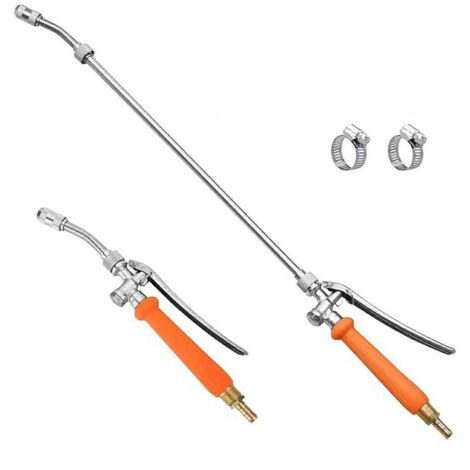 Stainless Steel Sprayer Wands Nozzle Adjustable Watering Wands for Weeds Lawn