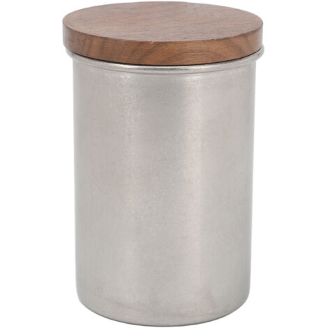 Stainless Steel Storage Container Rustproof Strong Seal Rugged Easy Clean Food Storage Canister for Home Kitchen