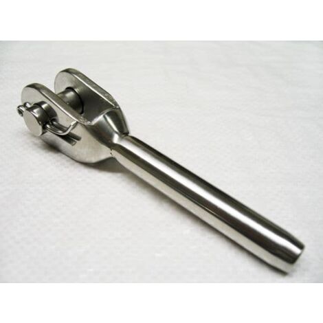 Stainless Steel Swage Fork Terminal 12MM (Jaw Wire Rope Cable Rigging)