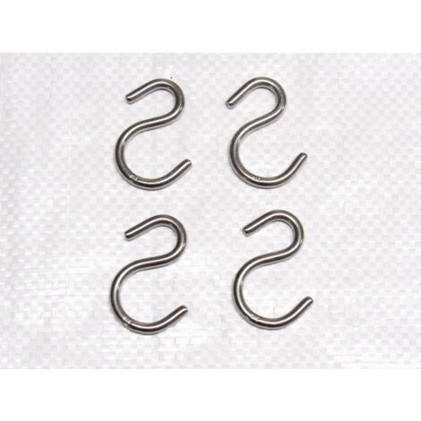 Stainless Steel Threaded Pelican Hook 3MM  (Quick Release Safety Guard Rail Connector)