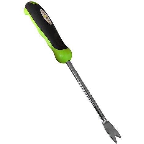 Manual weeding tool with handle，With V-Hook - 16 Garden Tool