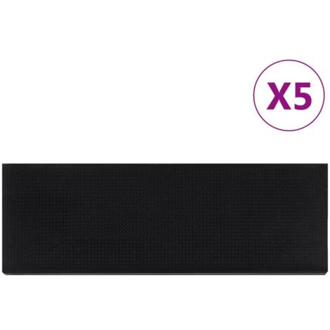 Stair Treads 5 pcs 25x75 cm Rubber vidaXL