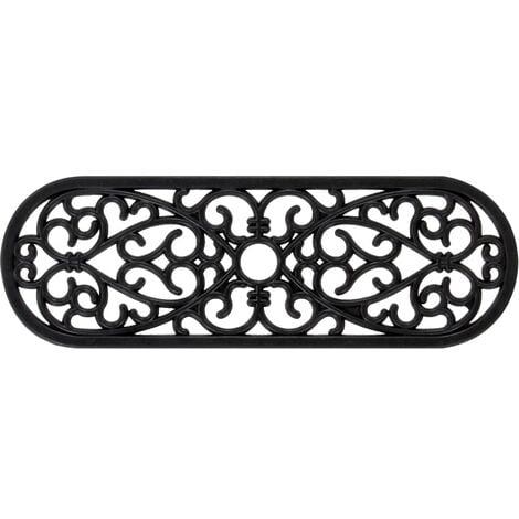 Stair Treads 5 pcs 25x75 cm Rubber vidaXL