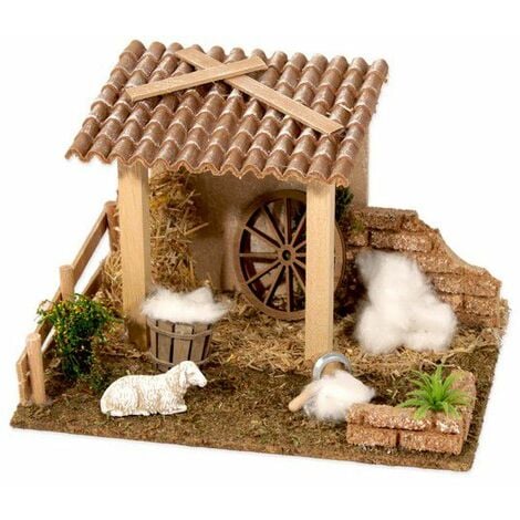 STALLA DEL TOSATORE PER PRESEPE