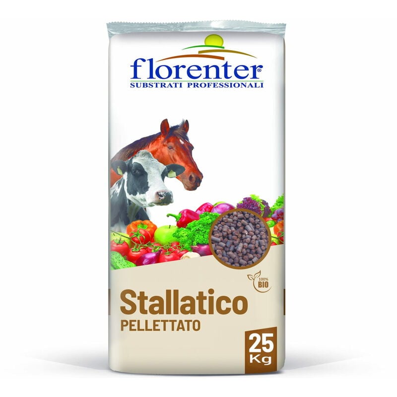 Concime Organico Pellettato Stallatico 25 Kg - Per Agricoltura Biologica, Made In Italy, Per Orto E Giardino - Foto 8