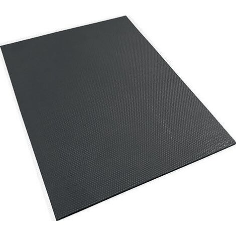 Stallmatte B.1,22m L.1,83m D.17mm schwarz NR/SBR o.Gewebeeinlage