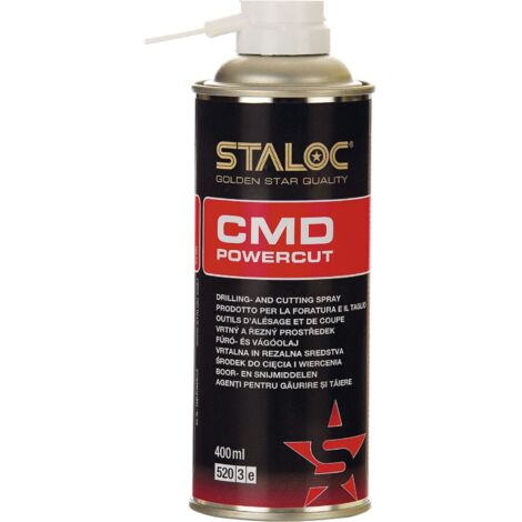 STALOC Bohr- und Schneidmittel CMD Powercut  Schneidöl-Schaum für metallische Zerspanung  400 ml