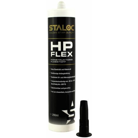 STALOC HPFLEX Plus Konstruktionsklebstoff 290ml schwarz