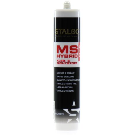 STALOC Premium Kleb- und Dichtstoff MS Hybrid plus  weiß  290 ml