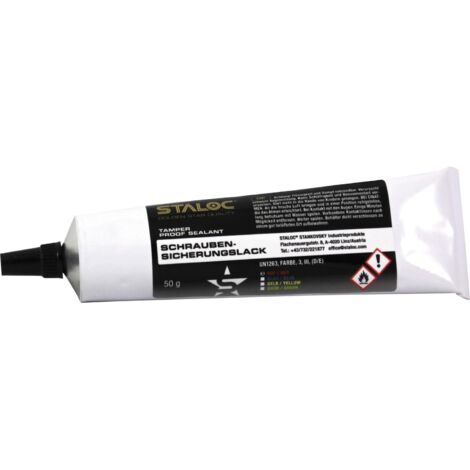 Staloc Schraubensicherungslack - Schraubenlack für die Sichtkontrolle, Sicherungslack grün, 50ml