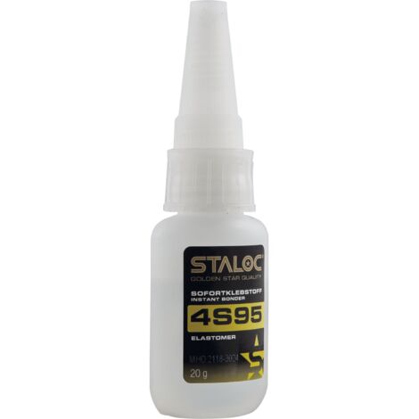 STALOC Sofortklebstoff 4S95  Sekundenkleber  extrem schnellhärtend  20 g