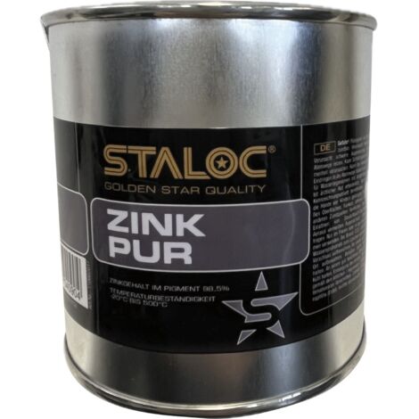 Staloc Zinkausbesserung hell - Zinkstaubfarbe, Kaltverzinkung, Korrosionsschutz, 500ml