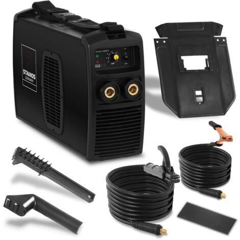 Stamos Soldador Mma Máquina de Soldadura Por Electrodos Soldadora E-Hand 250 Hot Start