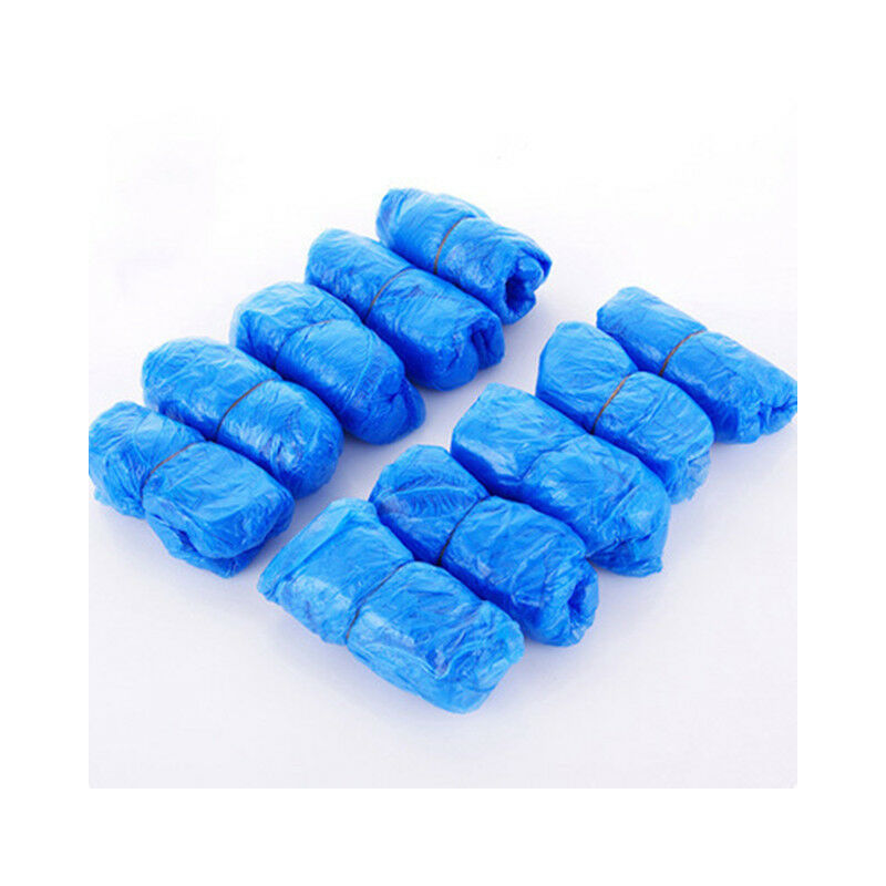 100 pcs copriscarpe monouso in plastica