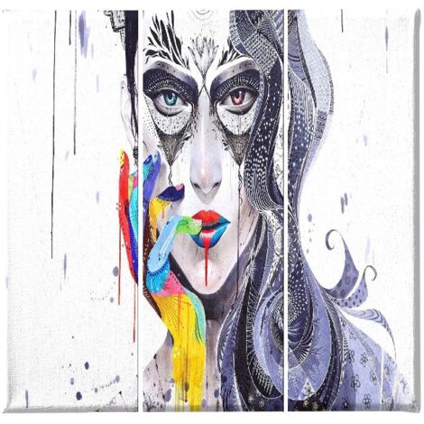 Stampa su tela Banksy - Pioggia colorata