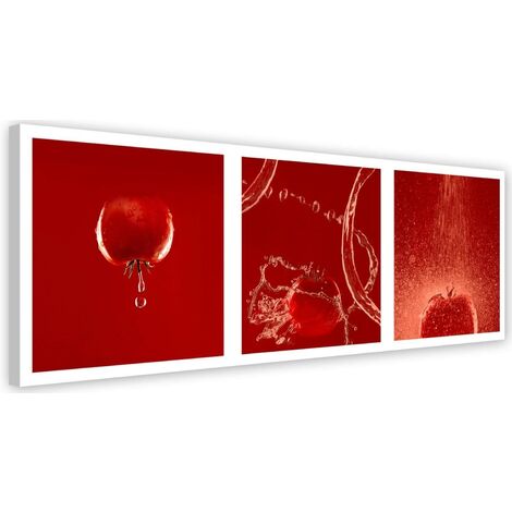 Stampa su tela, La mania del pomodoro - 120x40