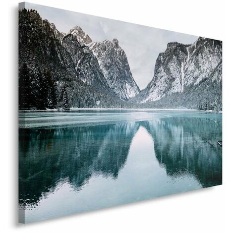 Stampa su tela, Paesaggio montano - 90x60