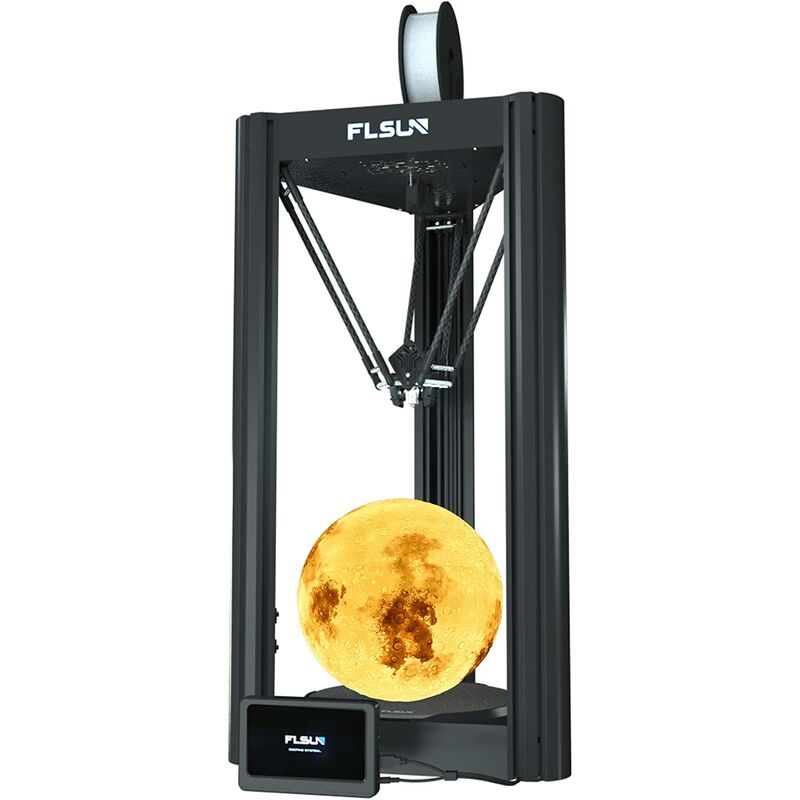 Image of Flsun - Stampante 3D 3D V400 3D 400 mm/s 8000+ mm/s² delta fdm Stampante stampante 3D 3D con firmware Klipper preinstallato, ugello a 300 ° c,