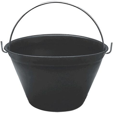 Stampast Srl Secchio Per Muratore In Pvc  Mm 340 In Plastica Colore Nero