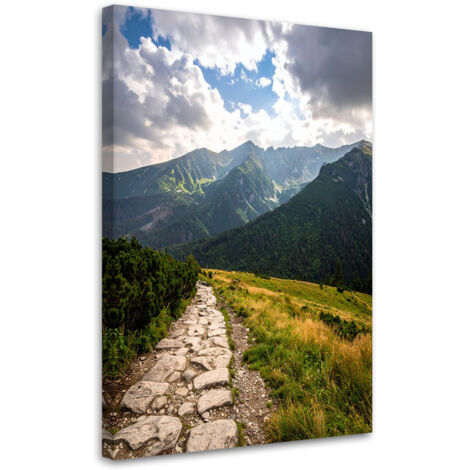 Stampe su Tela, Kasprowy Wierch montagna paesaggio natura, 60x90
