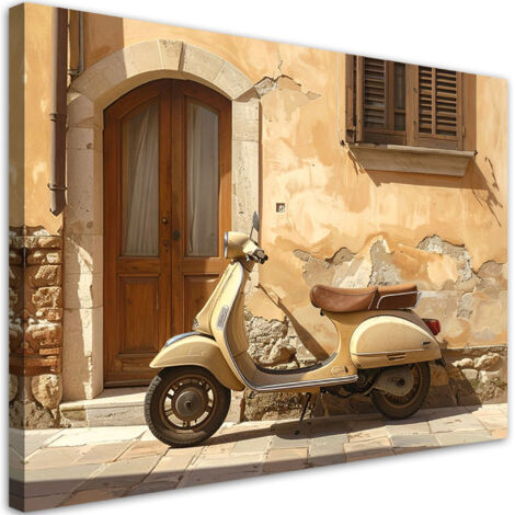 Stampe su Tela, Scooter Vespa Toscana, 60x40