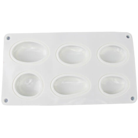 Stampi in silicone per la creazione di grandi pezzi in pietra, 14,5 x 26,3 cm, disponibili in 3 o 6 diverse forme. Questi stampi possono essere riempiti con cemento creativo, cemento per gioielli, pol