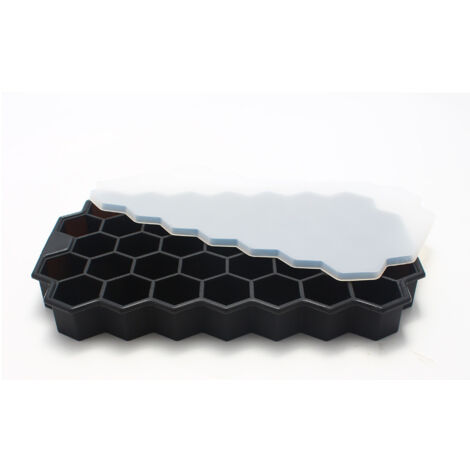 Stampi per cubetti di ghiaccio perfetti in silicone, per torte, budini e cioccolatini, facili da rimuovere, resistenti allo sbiadimento, 37 griglie