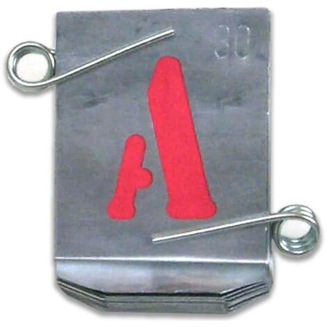 Stampi Zinco Alfabeto 30 mm VBW - Modello 6567