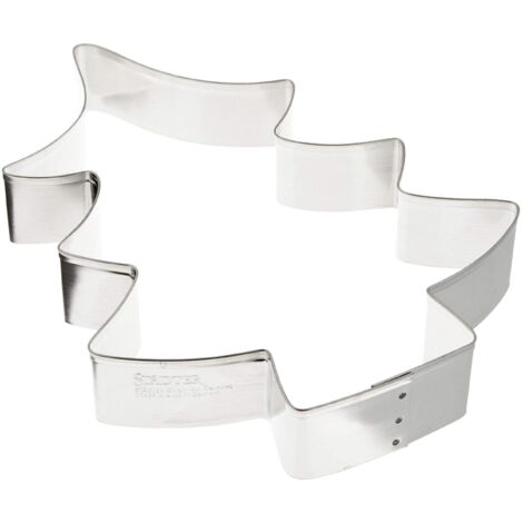 Stampini per Biscotti a Forma di Abete, Argento, Banda stagnata, Silver, 19 cm