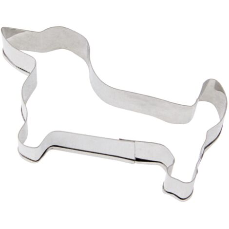 Stampini per Biscotti a Forma di goffratura Aereo, Argento, 7.5 cm